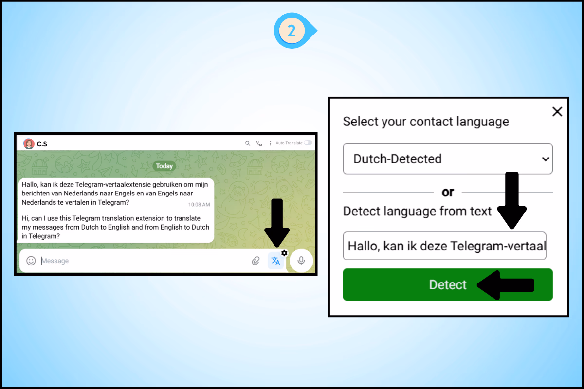 Step 2: Detect Any Language